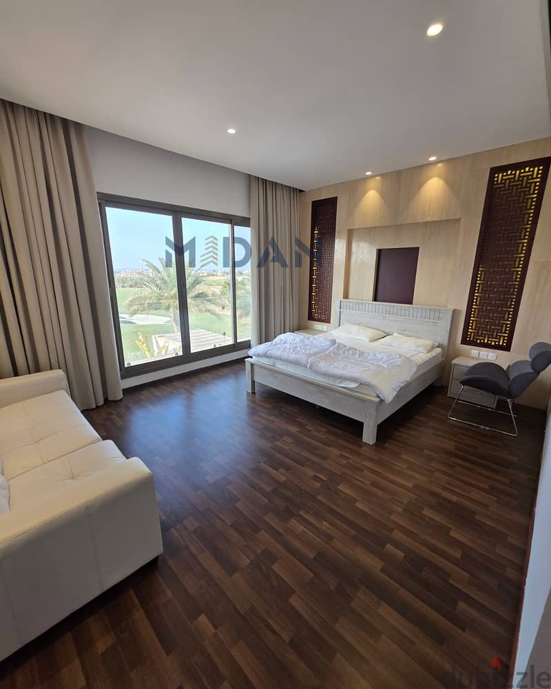 فيلا 5+1 غرف نوم بإطلالة الغولف - مسقط هيلز — 7