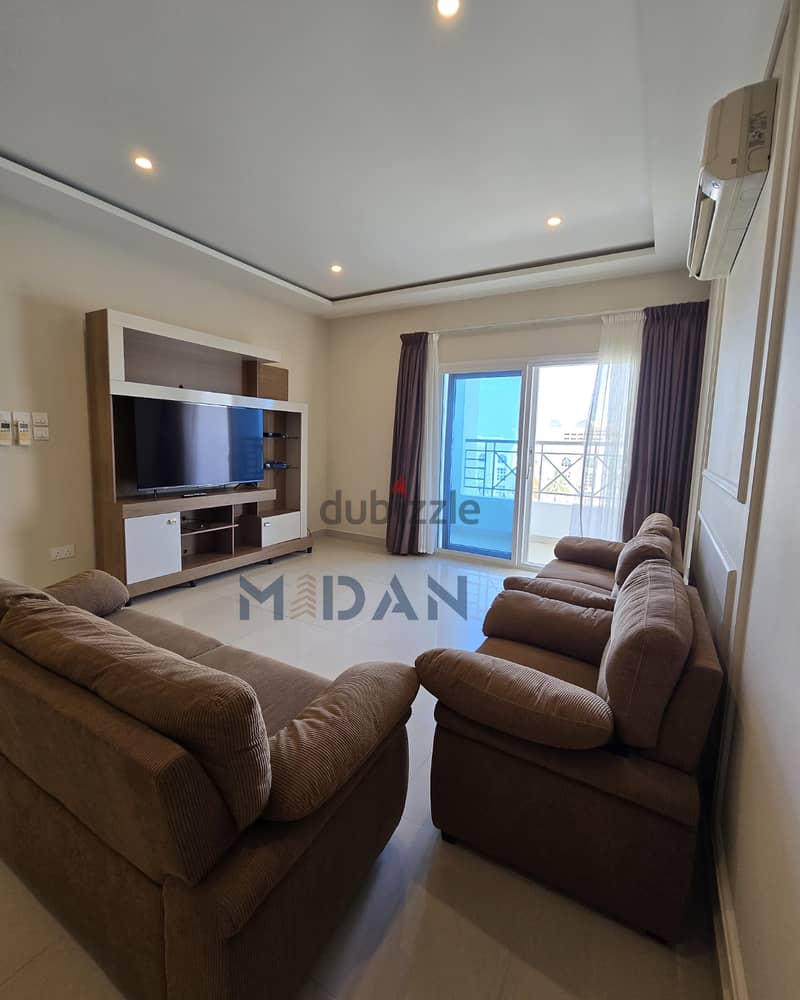 شقة مؤثثة بإطلالة بحرية - القرم — 5